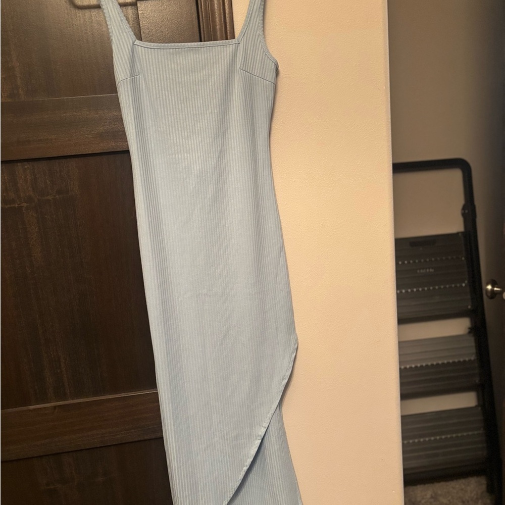 Princess Polly Light Blue Asymmetrical Dress